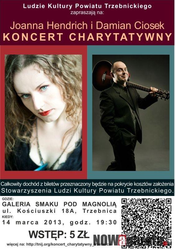Joanna Hendrich i Damian Ciosek zagrają w Trzebnicy