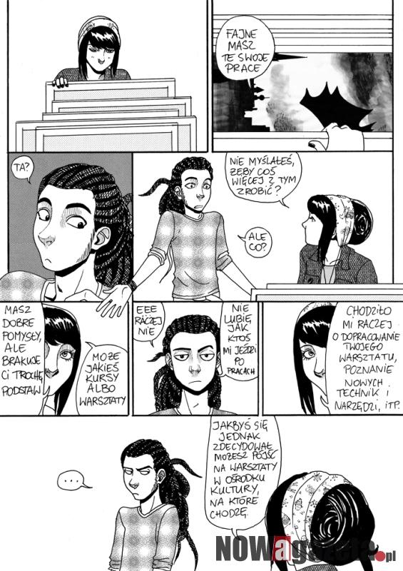 Komiksy - drugi wymiar życia Eli Raczyk