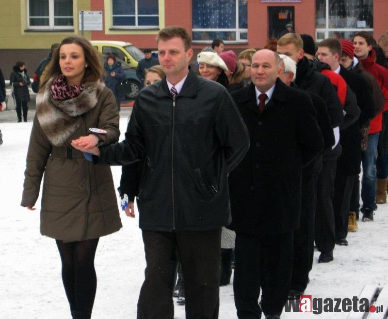 Polonez na trzebnickim Rynku