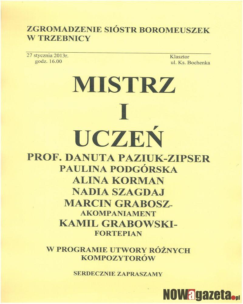 Koncert w klasztorze