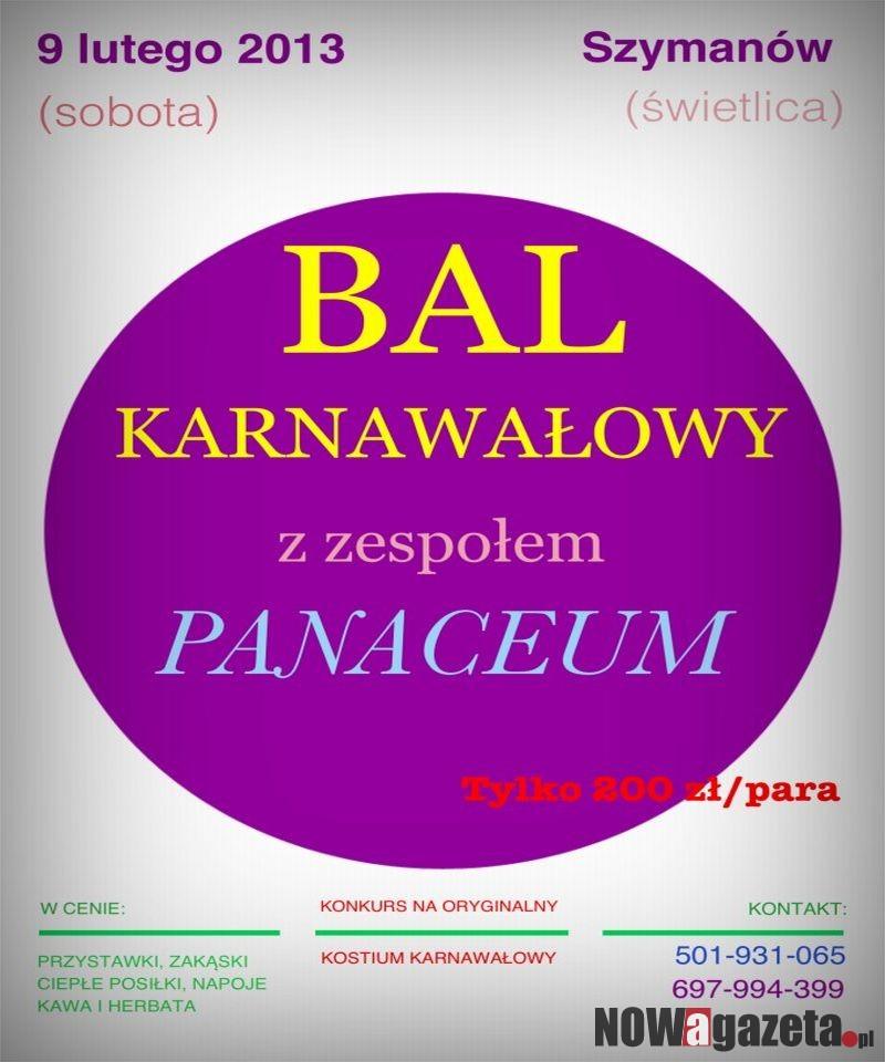 Bal w Szymanowie