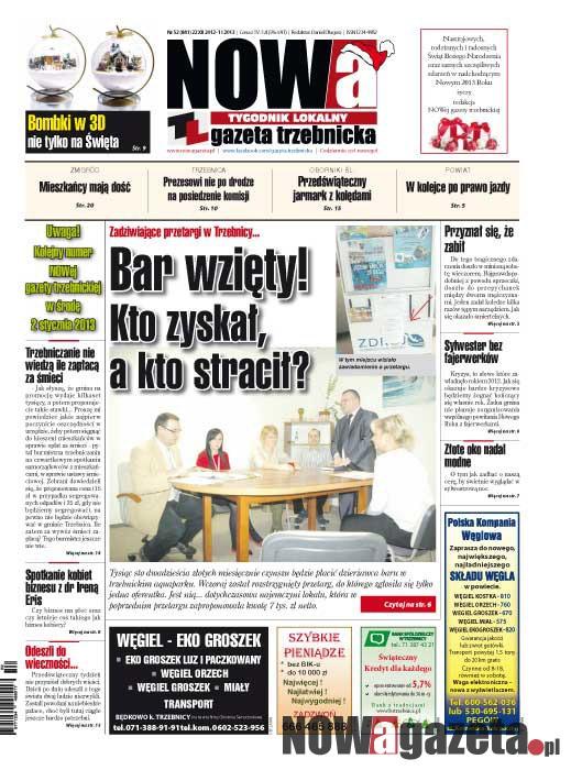 Już w sobotę NOWa gazeta trzebnicka trafia do sklepów