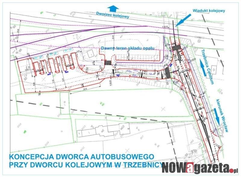 Zamiast budowy dworca, stanie na razie dodatkowa wiata