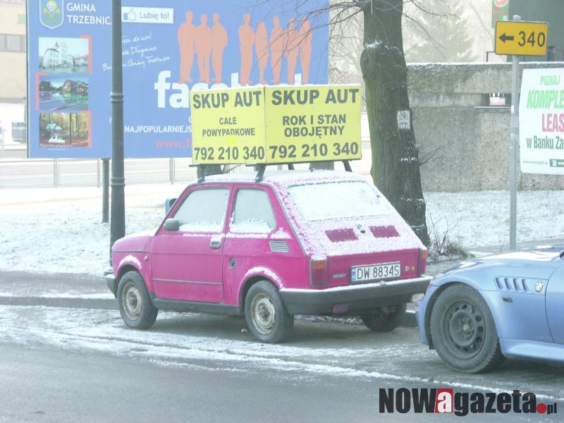 Usuwanie aut to czysty zysk dla starostwa