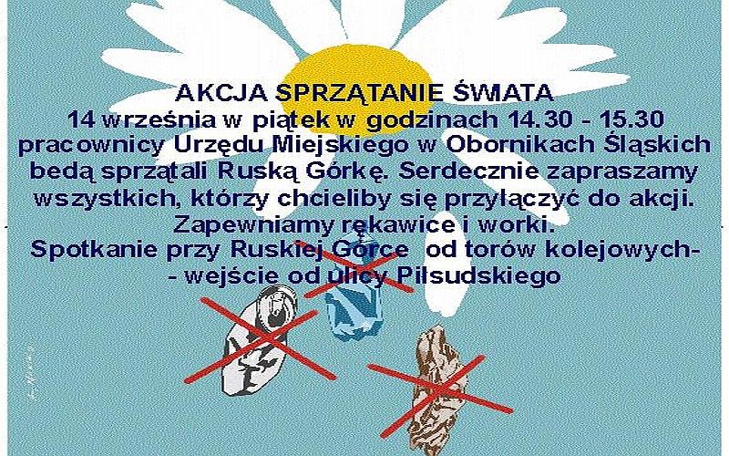 Oborniki posprzątają swoje podwórko