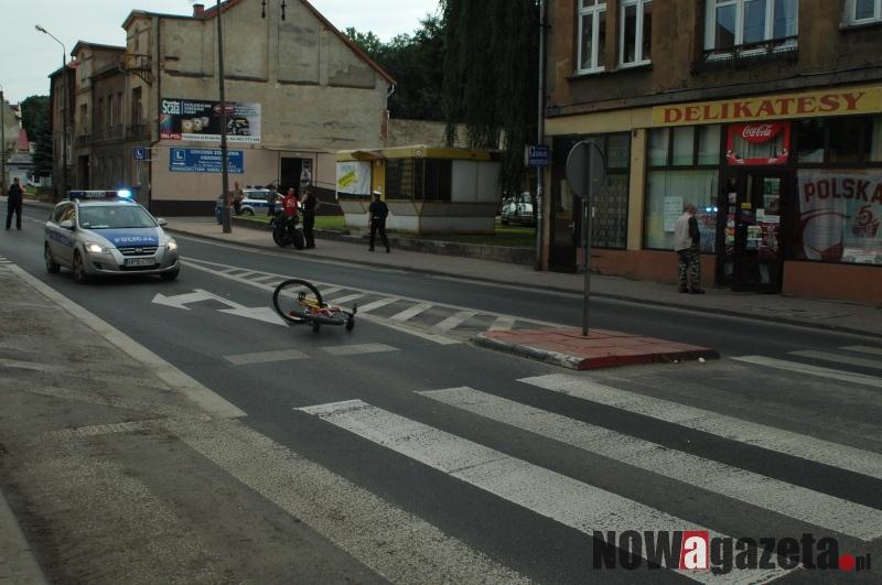 Motocyklista potrącił dziewczynkę