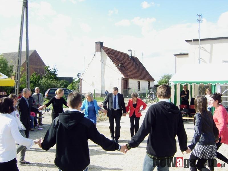 Otwarcie świetlicy w Borzęcinie