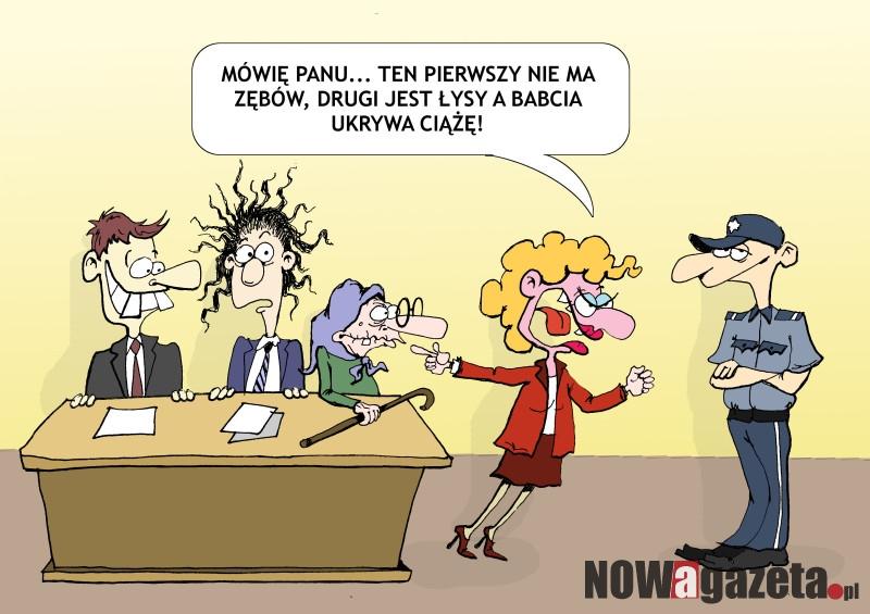 Wyrok za wyborcze oskarżenia