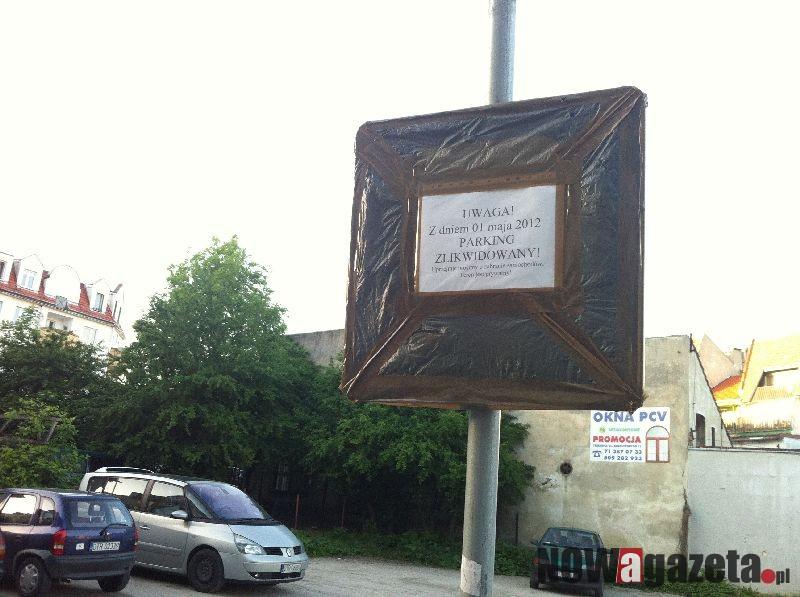 Zniknie parking przy Obrońców Pokoju