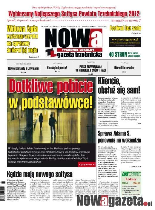 Jutro wtorek. Zapraszamy po NOWą gazetę.