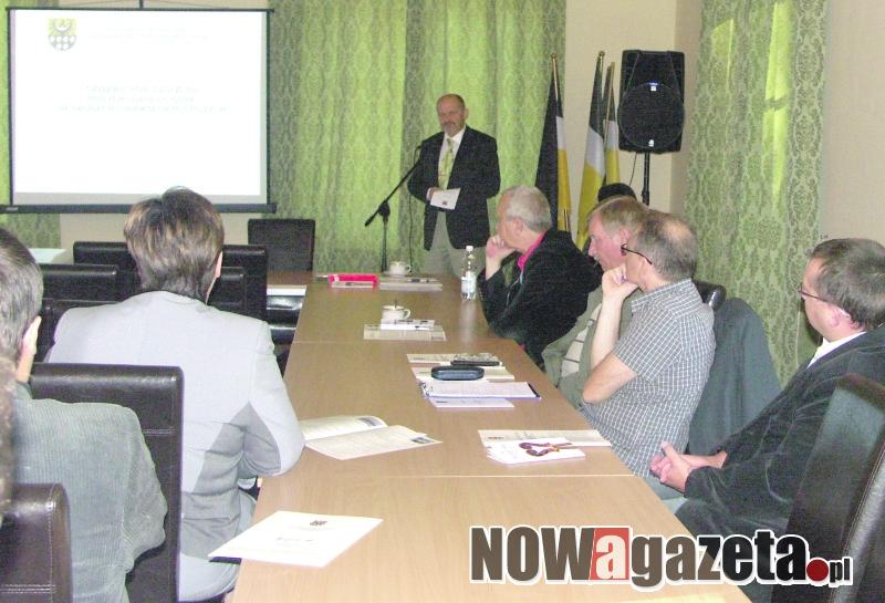 Konferencja w starostwie