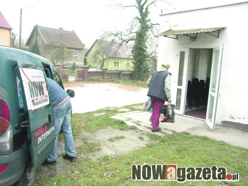 Przekazaliśmy dary pogorzelcom