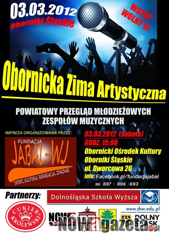 Znamy finalistów Obornickiej Zimy Artystycznej