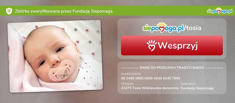 Turniej Charytatywny dla Tosi Wiśniewskiej