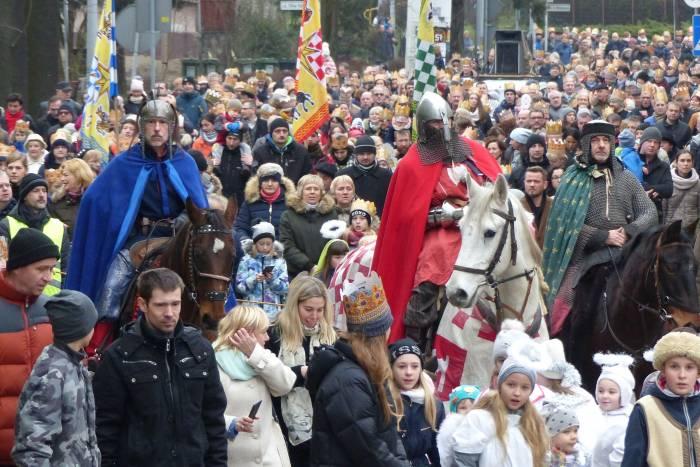 Orszak Trzech Króli w Obornikach Śląskich