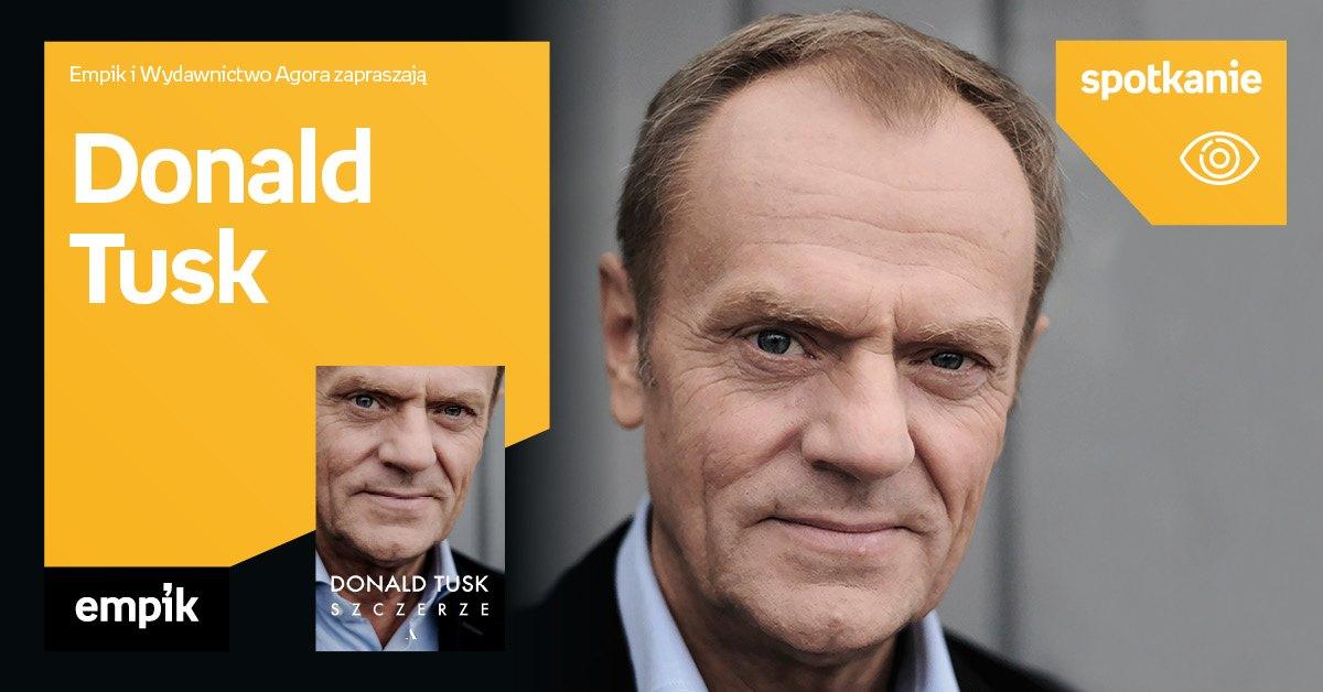 Spotkania z Donaldem Tuskiem w Empiku