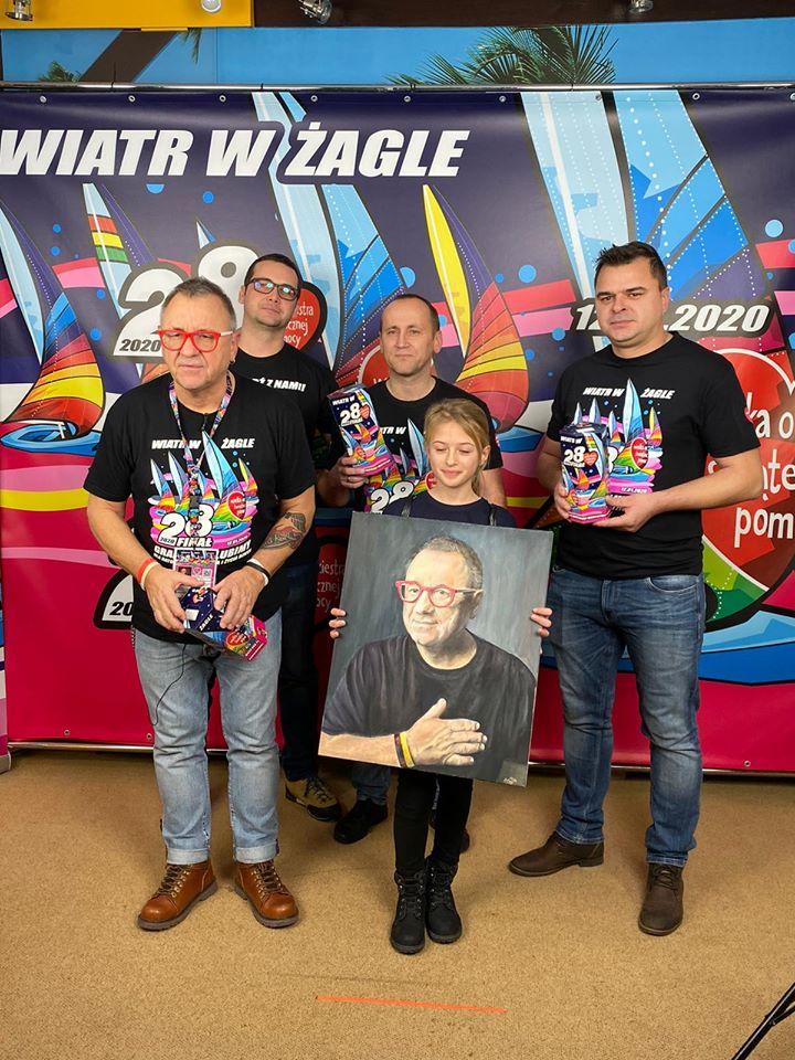 Żmigrodzki sztab z wizytą u Jurka Owsiaka