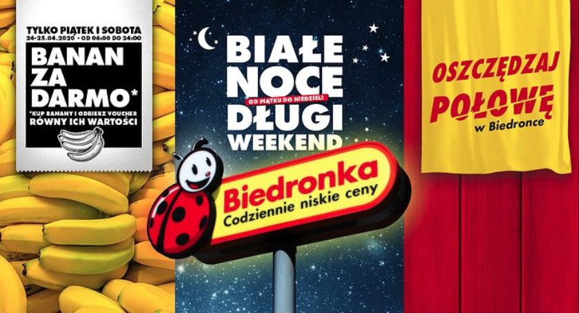 Biedronka rozpoczyna długi weekend