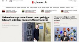Po artykułach o Annie Morawieckiej policja wzywa na przesłuchania dziennikarzy NOWej i Wyborczej