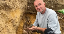 Ludzkie kości odkryto w parku M. i L. Kaczyńskich. Zapraszamy na FILM 
