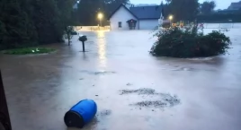 Woda wdzierała się do domów. Sierpniowe ulewy