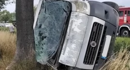 Niebezpieczny wypadek w Borzęcinie