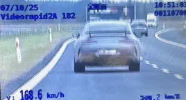 Pędził 168 km/h. Miał cofnięte prawo jazdy