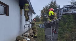 Pożar hali produkcyjnej w Zajączkowie: interwencja strażaków trwała ponad 2 godziny
