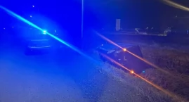 Wjechał do rowu i próbował uciec. Świadek ruszył za nim