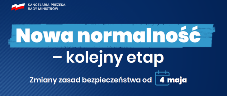 Mniej ograniczeń od 4 maja