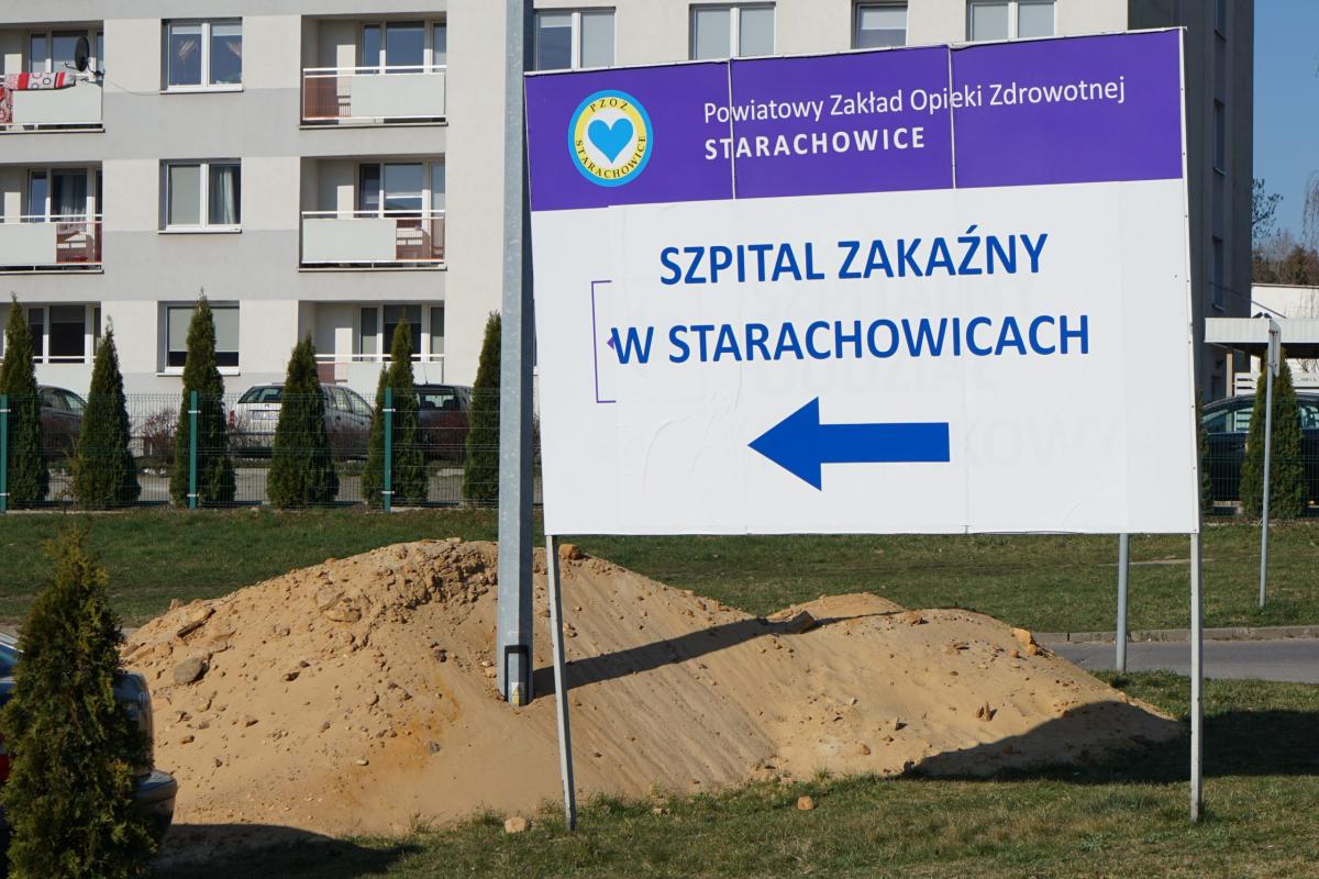 Różnice zdań na temat finansowania starachowickiego szpitala zakaźnego