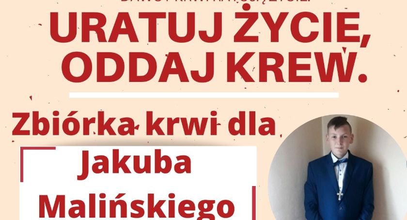 Dramatyczny apel i wołanie o pomoc. Jakub pilnie potrzebuje krwi