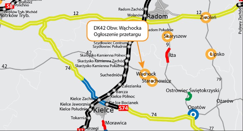 Z ostatniej chwili. Jest już przetarg na obwodnicę Wąchocka. Kiedy będzie?