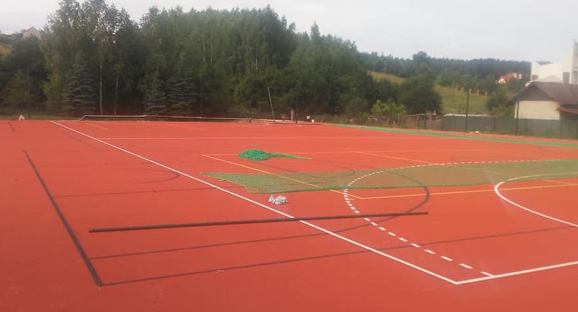 Boisko na Michałowie prawie gotowe