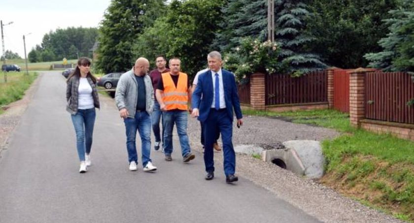 Inwestycje na gminnych drogach w gminie Mirzec