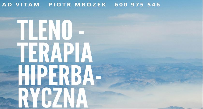 Tlenoterapia hiperbaryczna. Zadbaj o swoje zdrowie