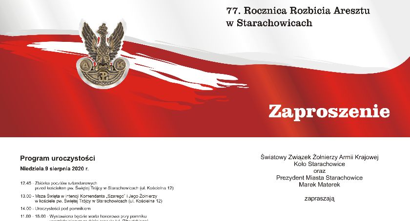 Niezwykła rocznica 9 sierpnia w Starachowicach. Upamiętnią historyczne wydarzenie