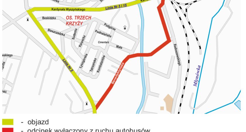 Będą objazdy