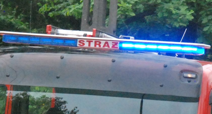 Kobieta spadła z wózka. Niezbędna była interwencja strażaków
