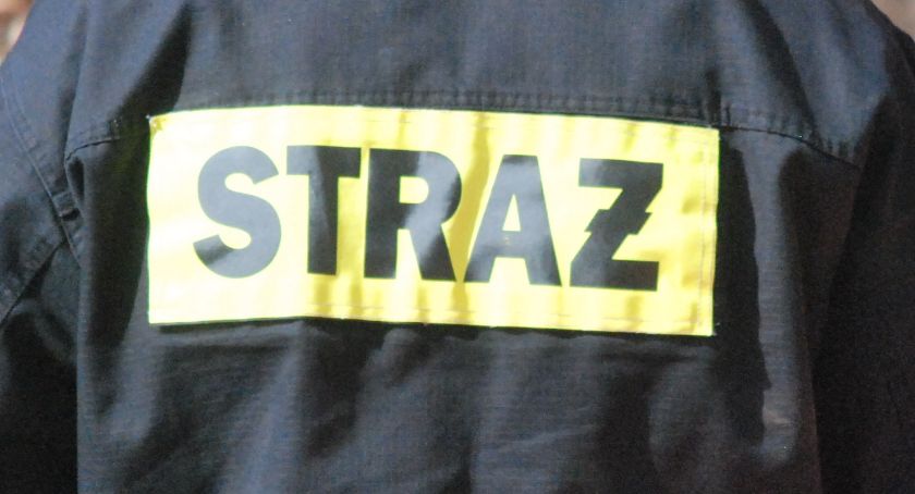 Pożar na terenie gminy Mirzec? Strażacy musieli to sprawdzić