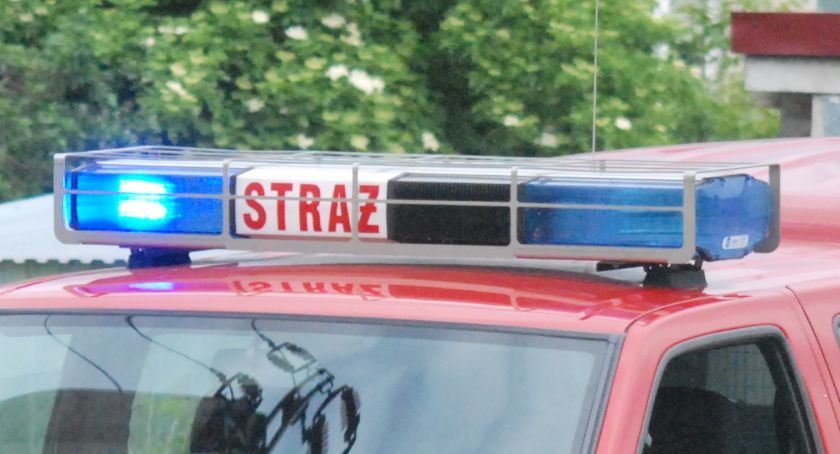 Na klatce schodowej wyczuli gaz. Starachowiccy strażacy w akcji 