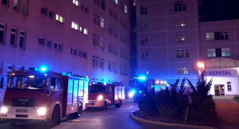 Nocny pożar w starachowickim szpitalu [NOWE INFORMACJE]