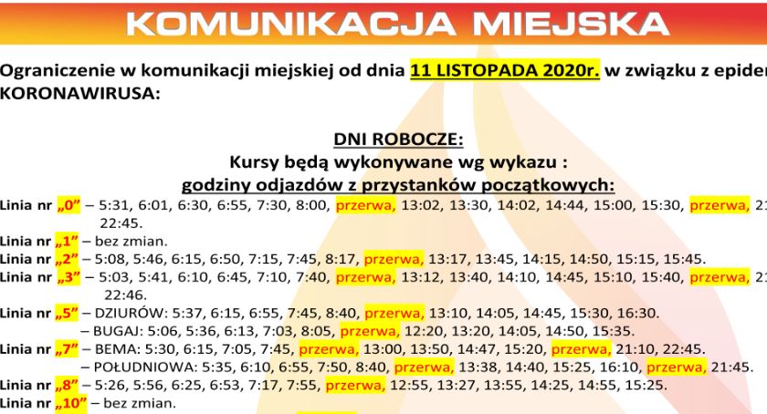 Rewolucja w starachowickiej komunikacji miejskiej