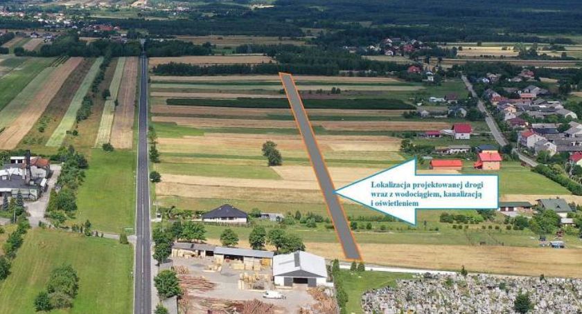 Nowe tereny budowlane i infrastruktura w gm. Mirzec