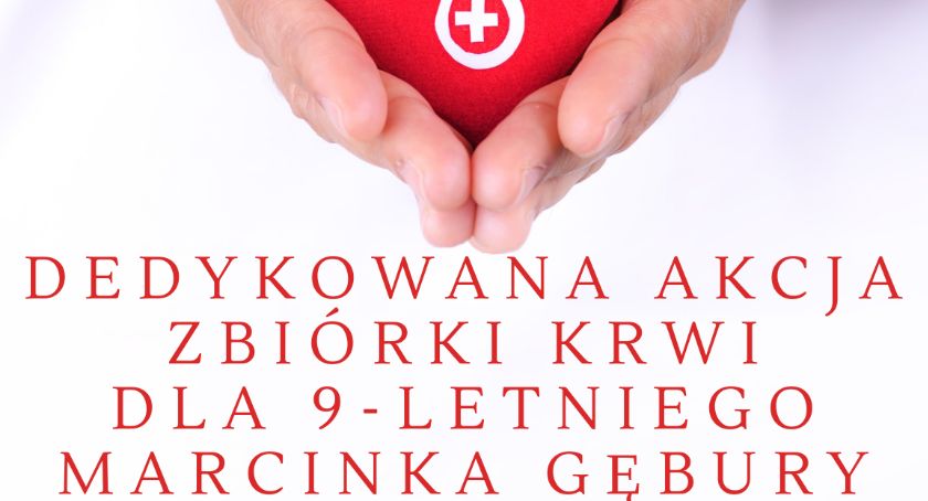 Pilnie potrzebna krew dla 9-letniego chłopca