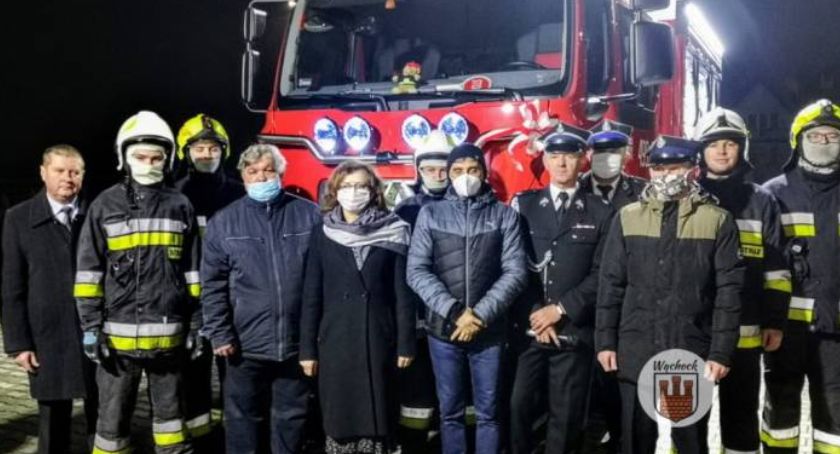 OSP w gm. Wąchock ma nowy wóz strażacki
