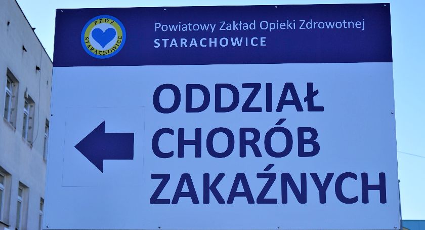 W powiecie starachowickim zakażonych tylko 7 osób. 1 zmarła 