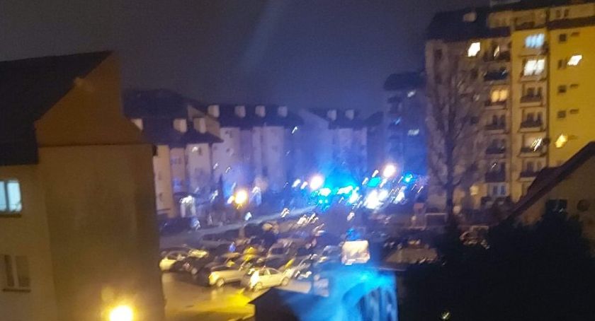  Nocna akcja w południowej części miasta. Najpierw gaz, a później pożar