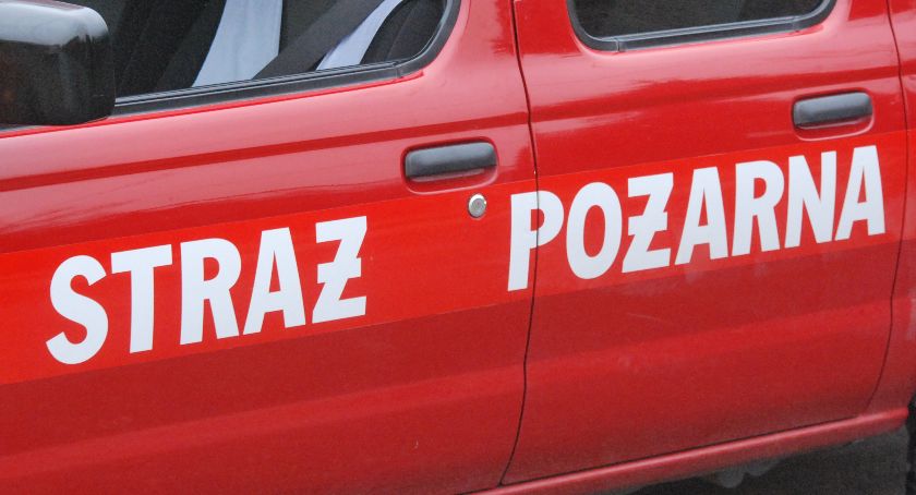 Groźny wyciek na ul. Kopalnianej. Interweniować musieli strażacy