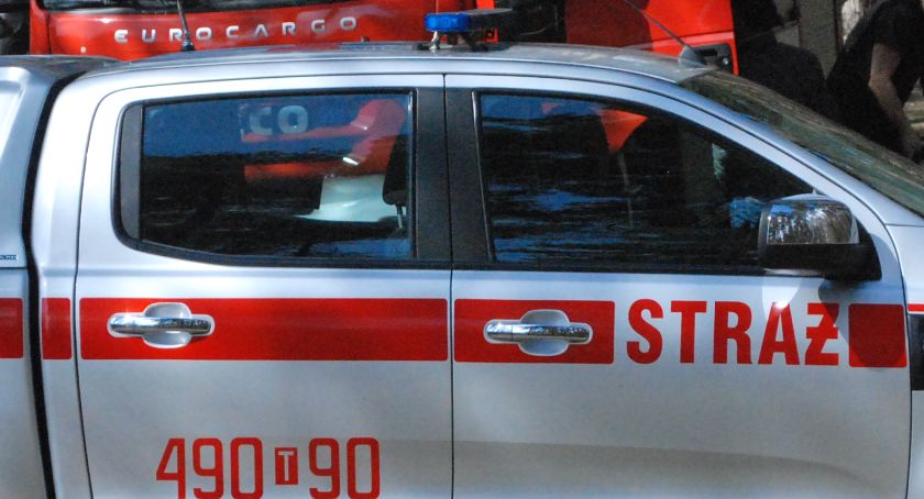 Po tym jak utraciła przytomność. Pomoc od strażaków nadeszła w samą porę